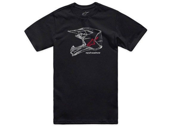 T-Shirt Alpinestars MX Helmet CSF Tee