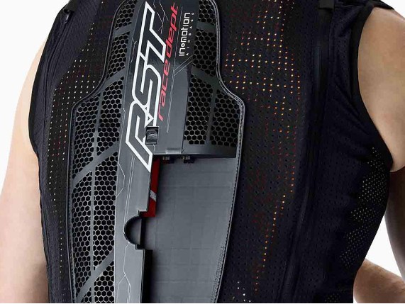 RST D3O Essential Airbag Protektorenweste (schwarz)