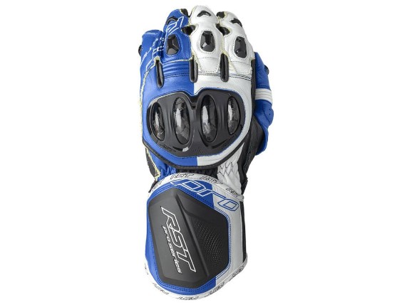 RST Pro Series GP D3O Motorradhandschuhe (weiß / blau)