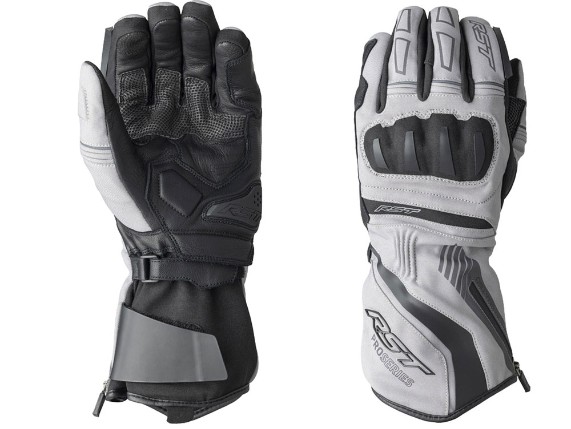 RST Pro Series Vega WP Motorradhandschuhe (schwarz / silber)
