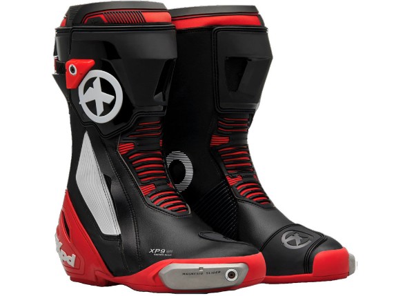 XPD XP9-S Motorradstiefel (schwarz / rot)