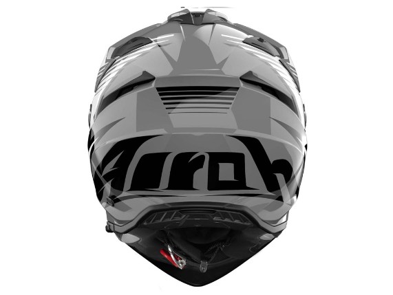 Airoh Bandit Spicy Endurohelm (grau / schwarz/ weiß)