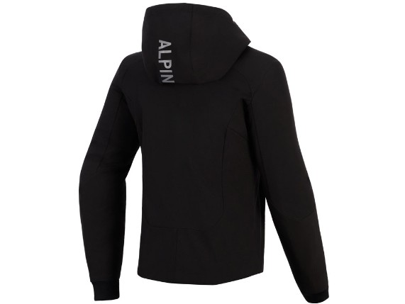 Alpinestars Stella Radium Tech Zip Motorrad Hoodie Damen (schwarz)
