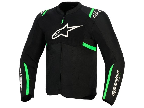 Alpinestars T-Sps Air V2 Motorradjacke (schwarz / neongrün)