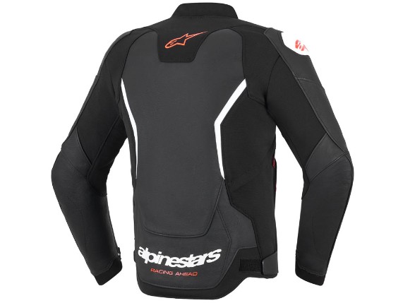 Alpinestars GP Force V2 Leder Motorradjacke (schwarz / weiß)