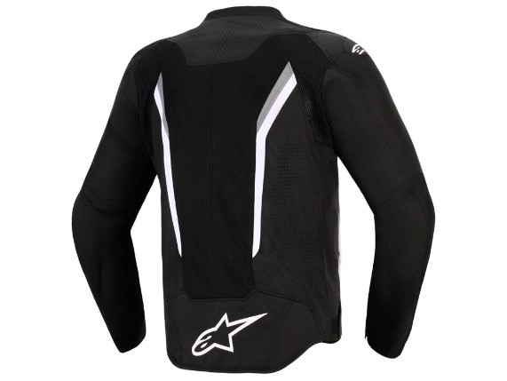 Alpinestars AST V3 Air perforierte Motorradjacke (schwarz / grau / weiß)