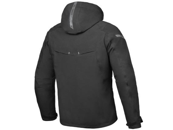 Ixon Burning wasserdichte Motorradjacke (schwarz)