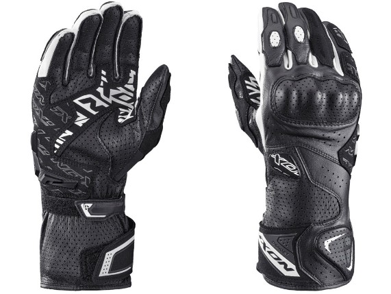 Ixon Thunder Air Motorradhandschuhe (schwarz / weiß)