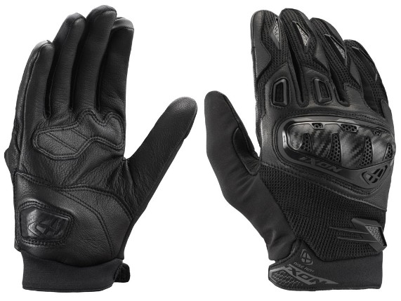 Ixon Rise Air 2 Motorradhandschuhe (schwarz)