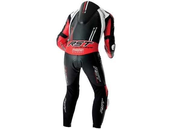 RST Race Dept V4.2 D30 Airbag eintilige Lederkombi (schwarz)