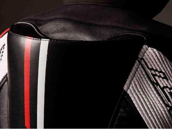 RST Race Dept V4.2 D30 Airbag eintilige Lederkombi (schwarz)