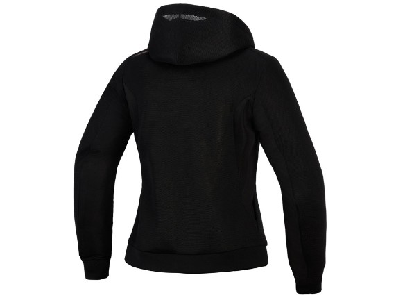 Alpinestars Chrome Superairflow Stella Motorrad Hoodie Damen (schwarz)
