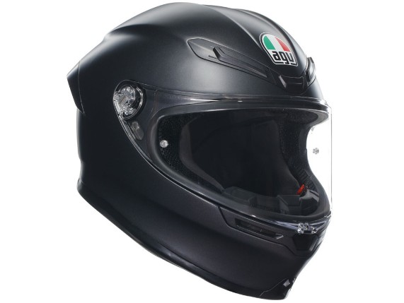 AGV K6 S Matt Integralhelm (schwarz)