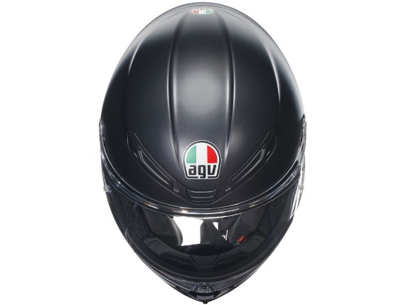 AGV K6 S Matt Integralhelm (schwarz)