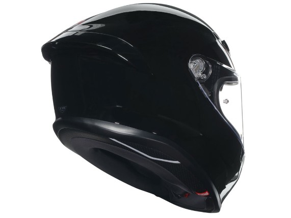 AGV K6 S Mono Integralhelm (schwarz)