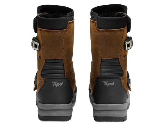 XPD X-Adventure Mid H2Out wasserdichte Motorradstiefel (braun)