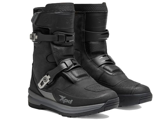 XPD X-Adventure Mid H2Out wasserdichte Motorradstiefel (schwarz)