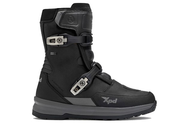 XPD X-Adventure Mid H2Out wasserdichte Motorradstiefel (schwarz)