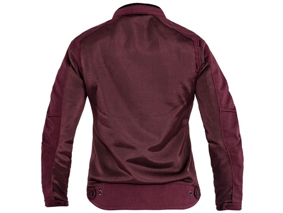 John Doe Aero Mesh Motorradjacke Damen (bordeaux)
