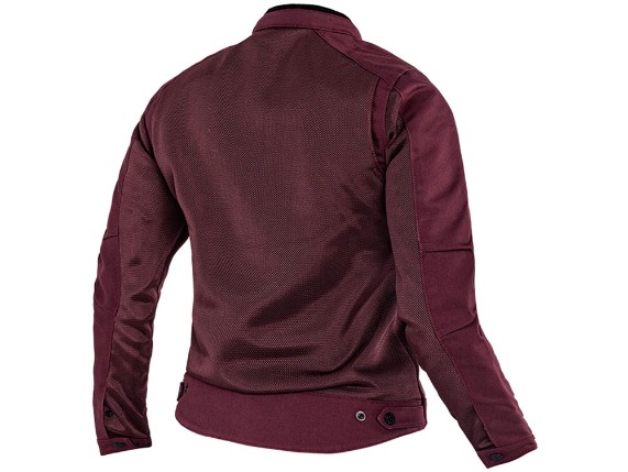 John Doe Aero Mesh Motorradjacke Damen (bordeaux)