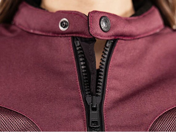 John Doe Aero Mesh Motorradjacke Damen (bordeaux)