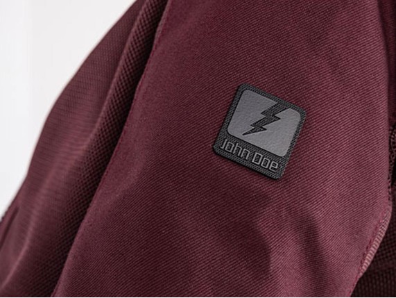 John Doe Aero Mesh Motorradjacke Damen (bordeaux)