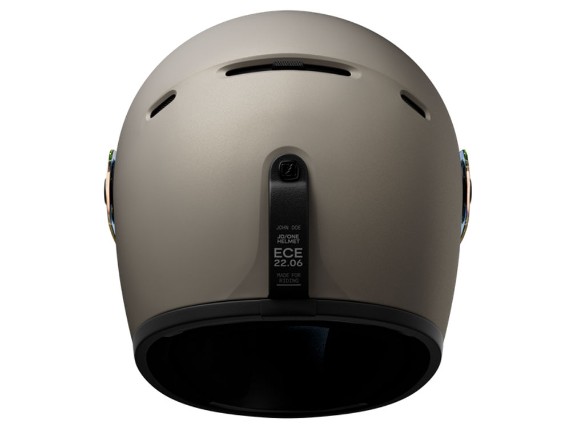 John Doe One Frozen Integralhelm (titanium)