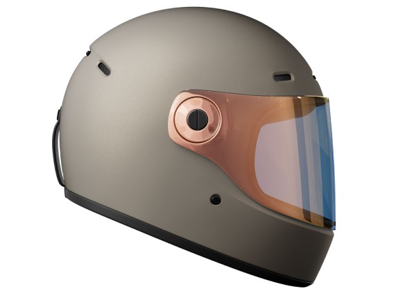 John Doe One Frozen Integralhelm (titanium)