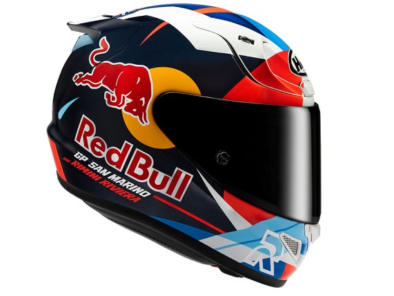 HJC RPHA 12 Red Bull Misano GP 2 Integralhelm (blau / rot / weiß)