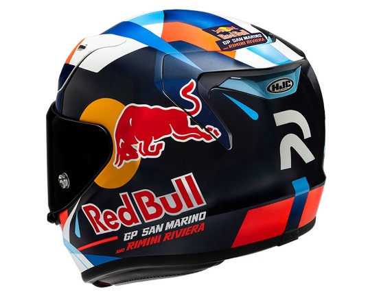 HJC RPHA 12 Red Bull Misano GP 2 Integralhelm (blau / rot / weiß)
