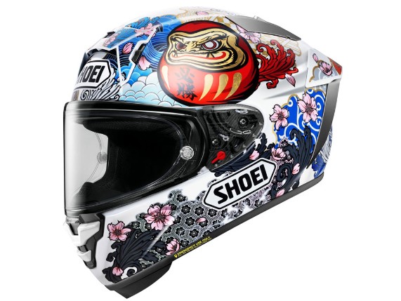 Shoei X-SPR Pro Marquez Motegi5 TC-6 Integralhelm (weiß / blau / rot)
