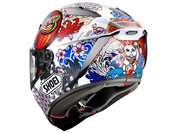 Shoei X-SPR Pro Marquez Motegi5 TC-6 Integralhelm (weiß / blau / rot)