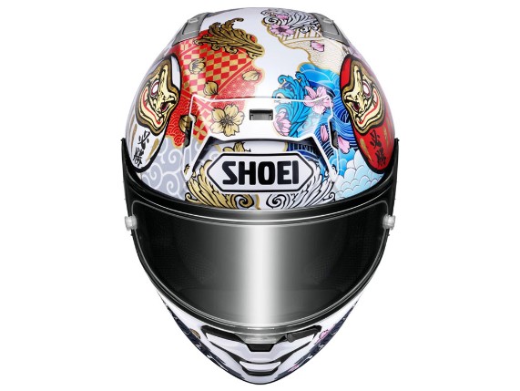 Shoei X-SPR Pro Marquez Motegi5 TC-6 Integralhelm (weiß / blau / rot)