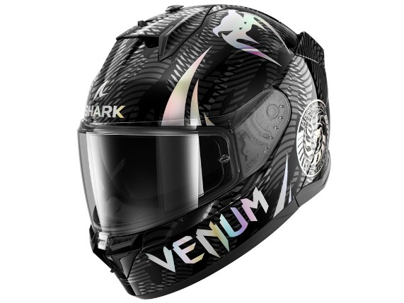 Shark D-Skwal 3 Venum Integralhelm (schwarz / chrom / anthrazit)
