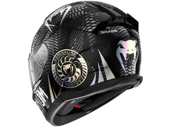 Shark D-Skwal 3 Venum Integralhelm (schwarz / chrom / anthrazit)