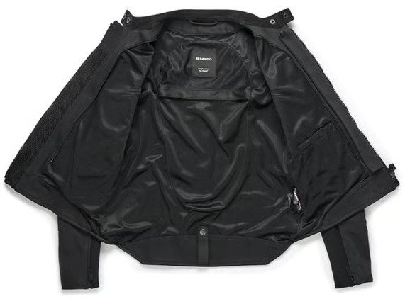 Pando Moto Luna Motorradjacke Damen (schwarz)