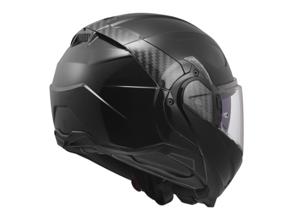 569101012-LS2 FF910 ADVANT II SOLID GLOSS BLACK (10)