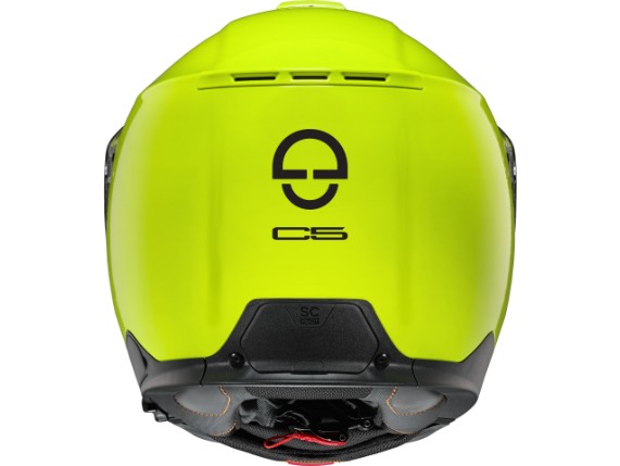 C5 Fluo Yellow Back