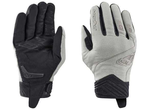 Ixon Hurricane 2 Motorradhandschuhe Herren (schwarz / grau)