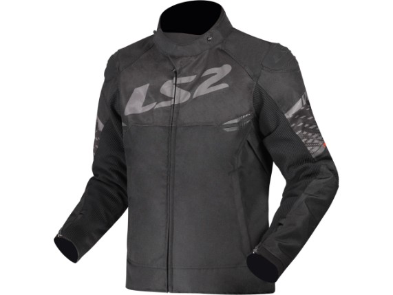 LS2 APEX MAN JACKET BLACK DARK GREY