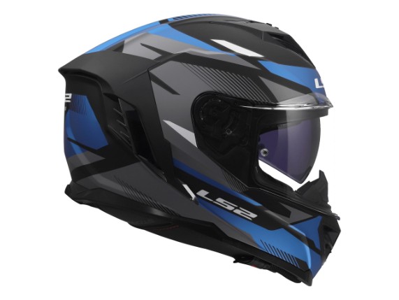 LS2 FF818 STORM III KOMAI BLACK BLUE -168180625 (5)