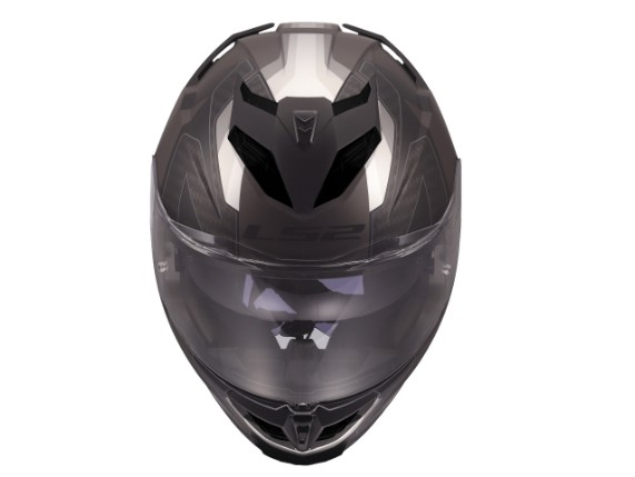 LS2 FF818 STORM III SPORTY BLACK GREY -168180465 (9)
