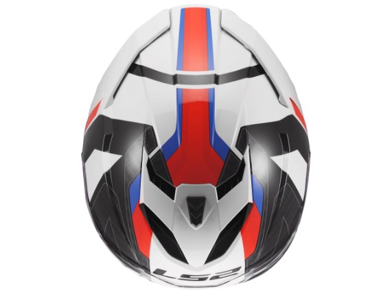 LS2 FF818 STORM III SPORTY WHITE BLUE RED -168180402