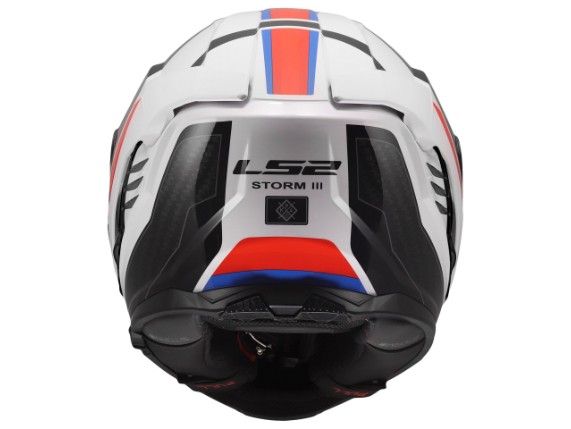 LS2 FF818 STORM III SPORTY WHITE BLUE RED -168180402 (8)