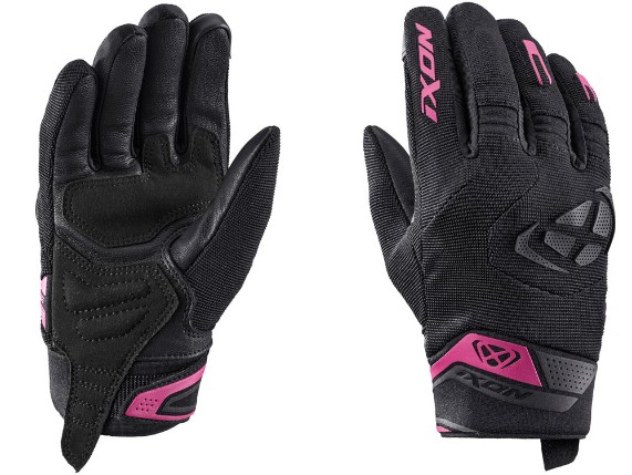 Ixon Mig 2 Motorradhandschuhe Damen (schwarz / pink)