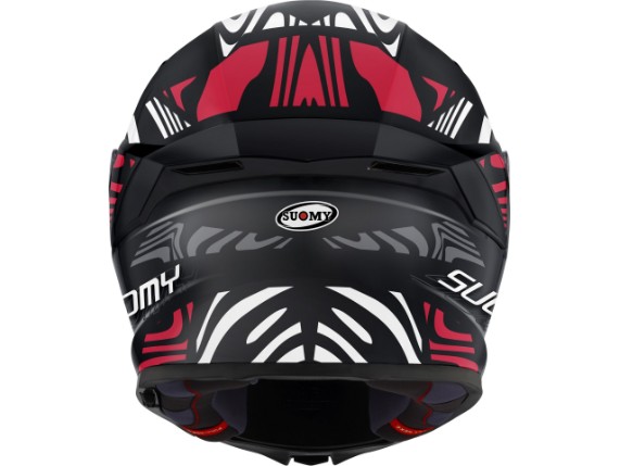 SUOMY_STELLAR2_MOLTEN_BLACK_RED FLUO_DI_REAR