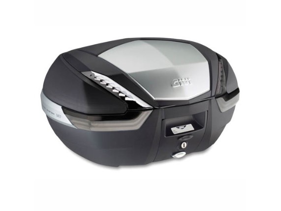 V47NT, Top-Case Givi V47 mit Alu Blende