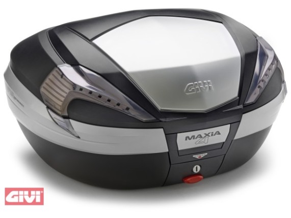 V56NT, Top-Case Givi V56 mit Alu Blende
