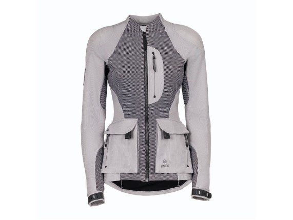 Women's Tor Jacket - Light Grey- Front