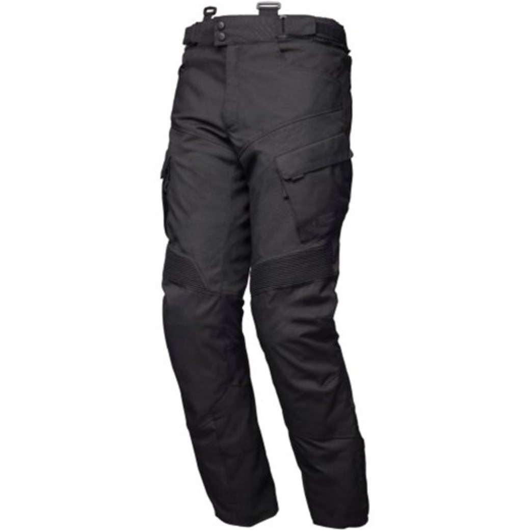Lucano schwarz 3-in-1- Motorradhose CE AA Ganzjahr wasserdicht Thermo Protektoren